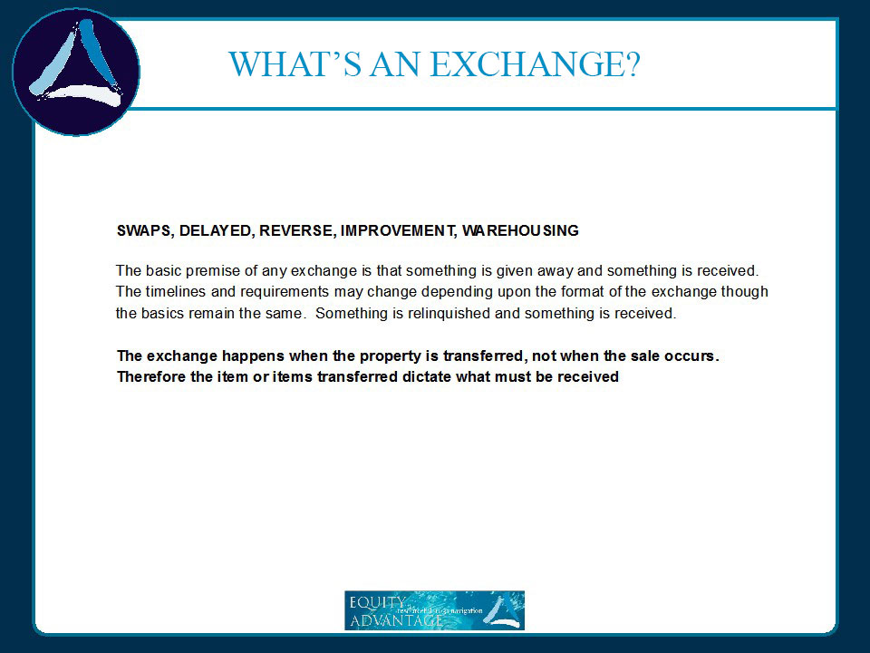 What is an Exchange