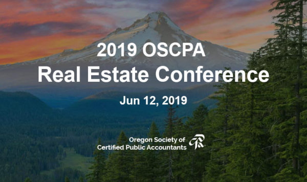 2019 OSCPA Real Estate Conference