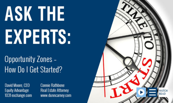 Opportunity Zones – How Do I Get Started?