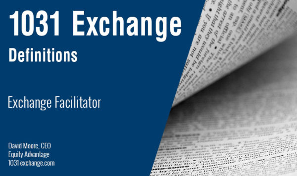 Exchange Facilitator