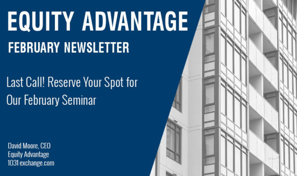 Last Call! Reserve Your Spot for Our February Seminar