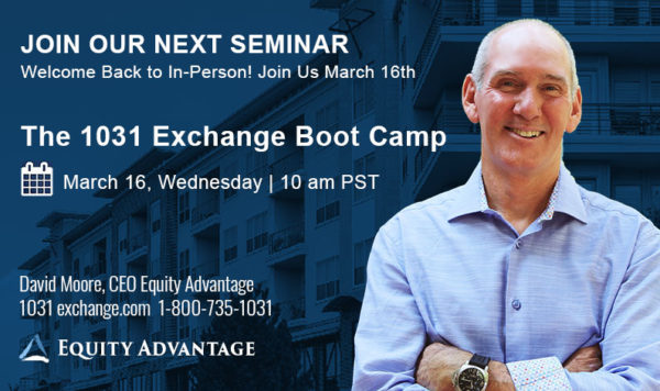 The 1031 Exchange Boot Camp Mar 16 2022