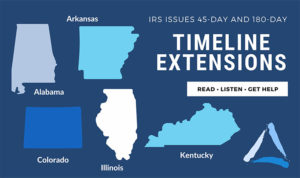 Disaster RS Issues 45 Day and 180 Day