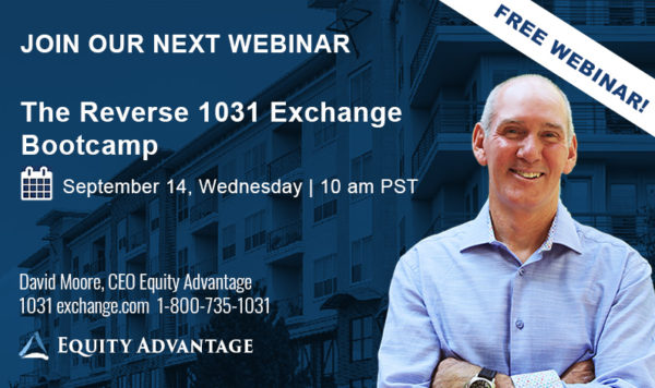 The Reverse 1031 Exchange Bootcamp