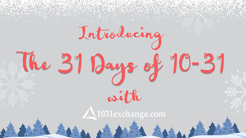 Introducing the 31 Days of 10-31