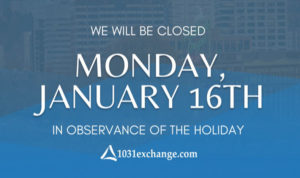 Holiday Office Closure Jan 16th