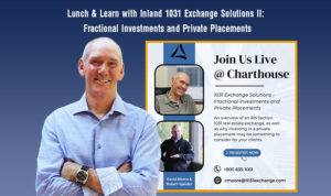 Lunch Learn with Inland 1031 Exchange Solutions March 2023