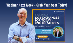 1031 Exchanges for Today Untold Stories Flyer