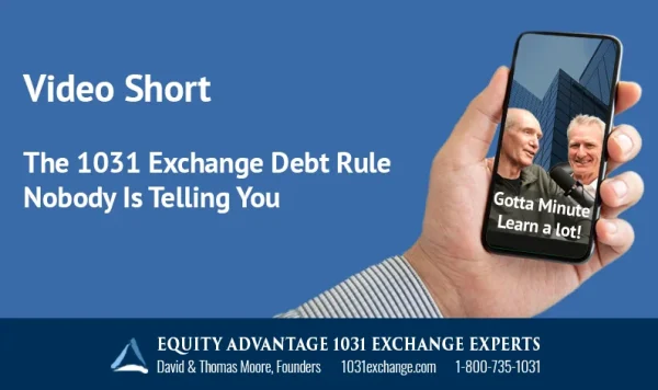 2026 3 31 The 1031 Exchange Debt Rule Nobody Is Telling You