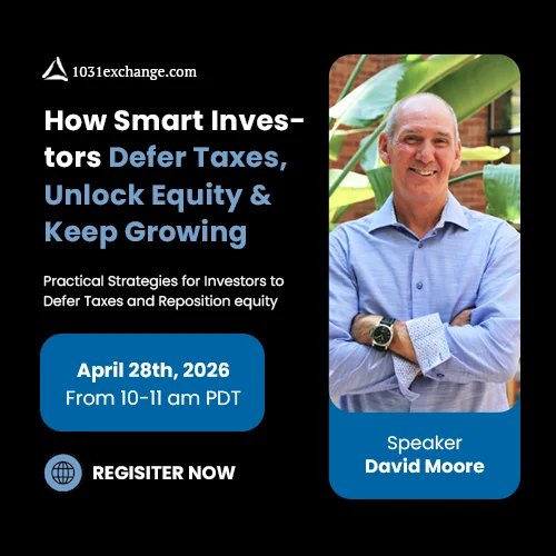 2026 4 28 How Smart Investors Defer Taxes, Unlock Equity & Keep Growing 500px